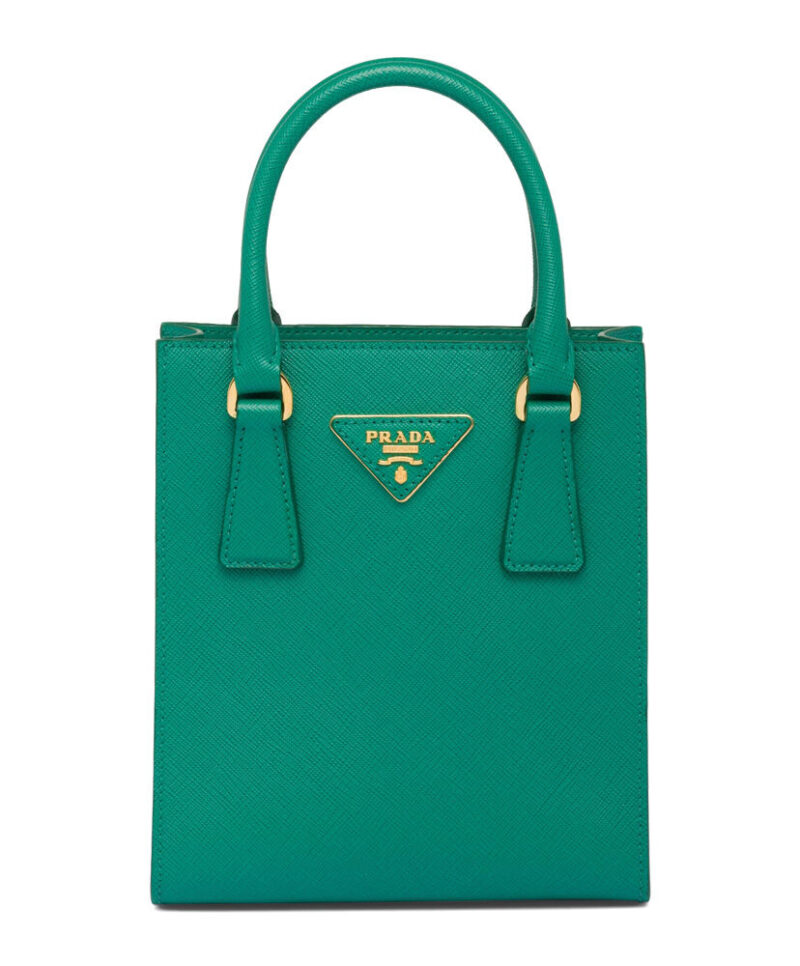 Prada Saffiano Leather Handbag 1BA358